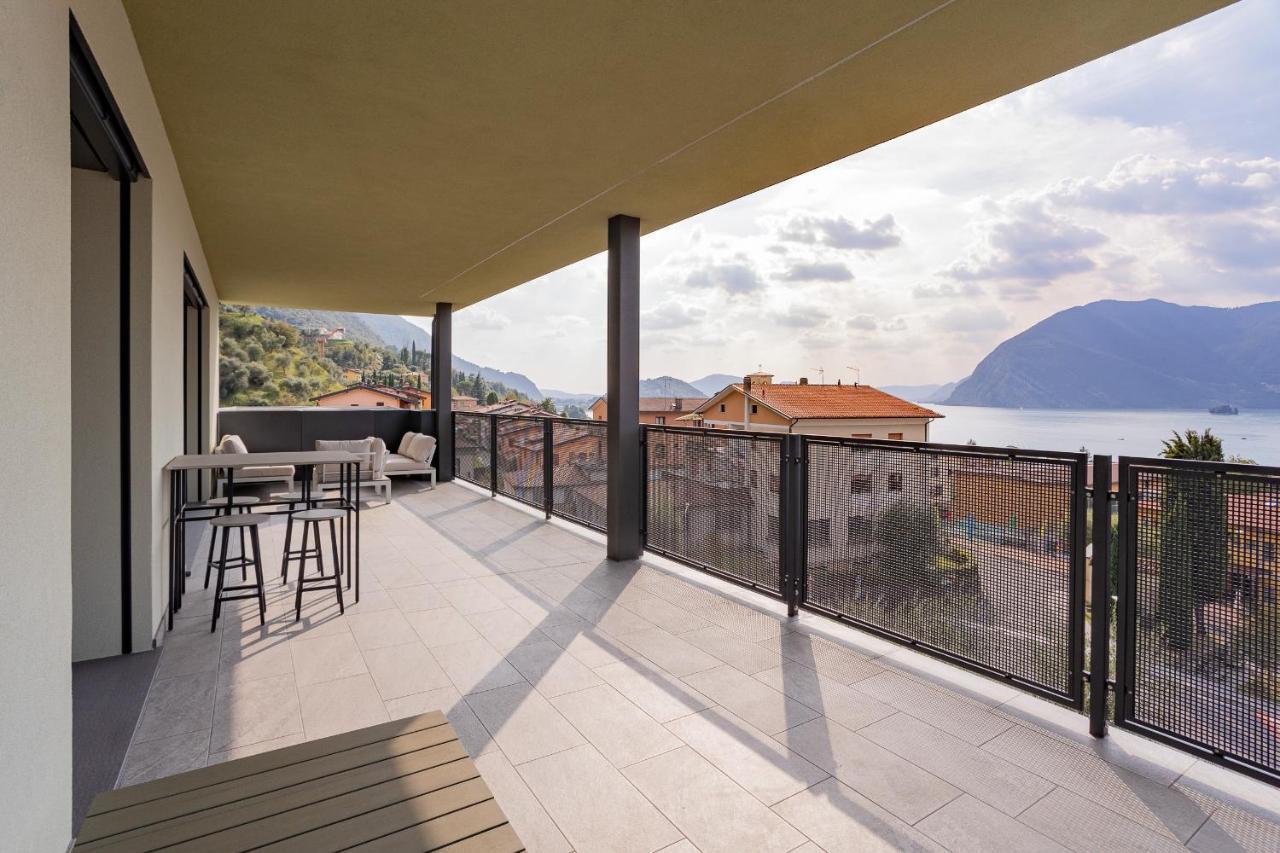 Lake Iseo Panorama 술자노 외부 사진